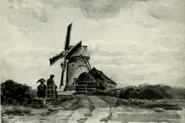 Yaxley Stone tower mill, Hunts