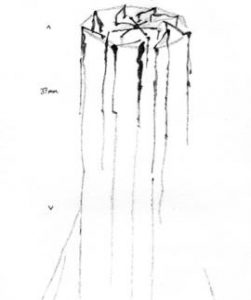 Leonardo da Vinci horizontal windmill design