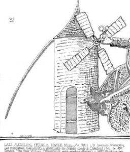 "Late Medieval French Tower Mill"