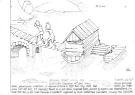 "Roman Boat Mill on Tiber"