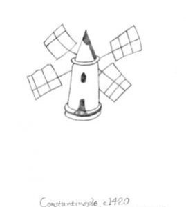 Tower mill, Constantinople