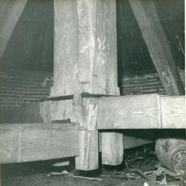 Bottom of Main Post of Fryerning Mill