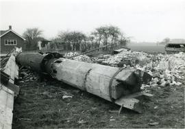 Ruined Millpost, Moreton post mill