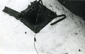 empty balance box on French millstone , Moreton