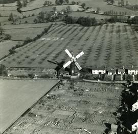 Aerial view of Smock Mill, Terling, Essex