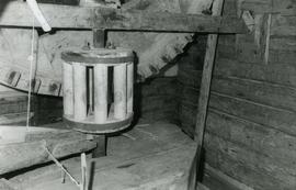 Spindle beam with wedge in a toe mill in Temmes, North Bothnia
