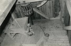Millstones and wallower in a toe mill in Pernaja, Uusimaa