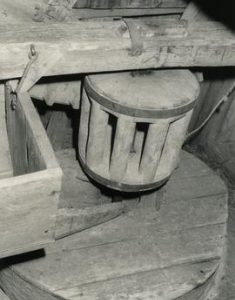 Stones in a toe mill on Alitalo Farm in Masku, Kiveinen, Varsinais-Suomi