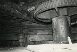 Curb, winding gear and wallower of a mamsel mill in Turku, Varsinais-Suomi