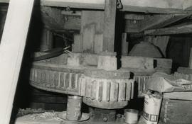 Great spur wheel in Koski Farm mamsel mill in Makkarkoski, Oripää, Varsinais-Suomi