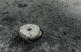 Quern near the parish museum mamsel mill in Janakkala, Tavastland, Häme