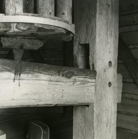 Lantern pinion in the museum mamsel mill in Hauho, Häme