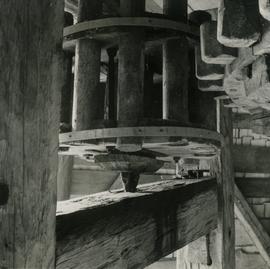 Wallower in the museum mamsel mill in Hauho, Häme