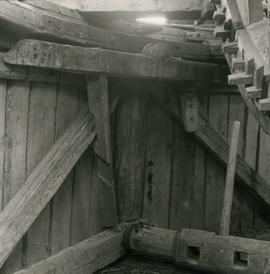 Base of cap in Vesunta mamsel mill, Hattula, Häme