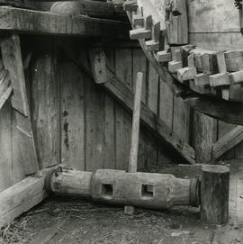 Curb and winding gear in Vesunta mamsel mill, Hattula, Häme