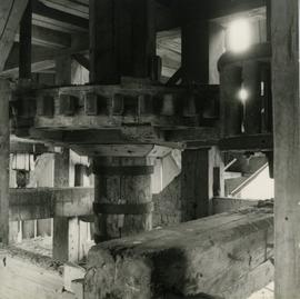 Great spur wheel in Vesunta mamsel mill, Hattula, Häme