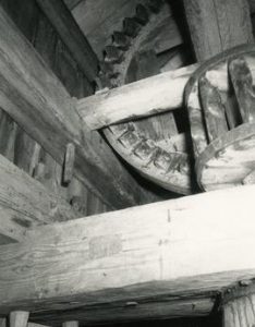 Wallower in the magpie mill on Tohna farm in Karhula, Loimaa, Satakunta