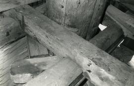 Post, collar & clasp arm frame in the magpie mill on Kiviniemi farm in Alavalli, Jalasjärvi, South B