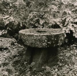 Millstone from a magpie mill at Venäjä Manor, Humppila, South Bothnia