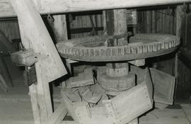 Drive to stones in a magpie barley mill in Rekottila, Paimio, Varsinais-Suomi