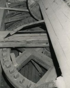 Windshaft and wallower in Andersson's Mill in Lovisaa, Uusimaa