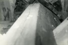 Windshaft in the museum magpie mill in Ypäjä, Häme