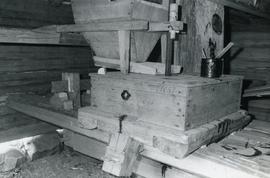 Stones in the museum magpie mill in Ypäjä, Häme