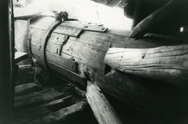 Neck journals and bearing in Vikelä Farm magpie mill in Ylöjaäivi, Taivalpohja, Häme