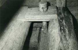 Stone tentering in the magpie mill in Metsämaa, Häme