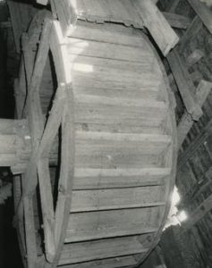 Waterwheel in Kümajoki Farm watermill, Velaatta, Teisko, Häme