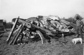 Wycombe Heath Mill, Holmer Green, collapsed and in pieces