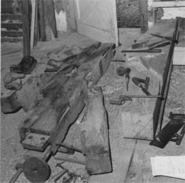 Making a new weather beam at Charlton Workshops