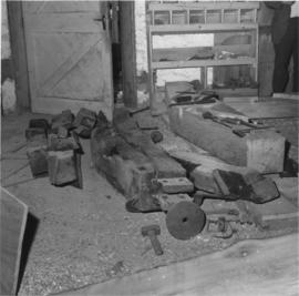 Making a new weather beam at Charlton Workshops