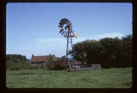 Brick Kiln Farm Wind Engine, Hyde Heath, derelict but complete