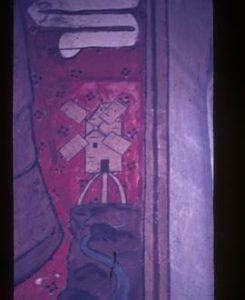 Detail of mediaeval painting