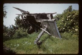 Wreckage after collapse, Mount Ephraim Mill, Ash