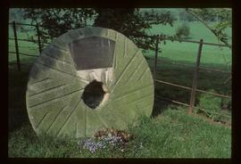 Millstone preserved in field