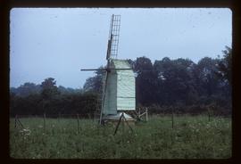 Derelict model post mill
