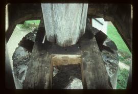 View inside buck of preserved cavier mill