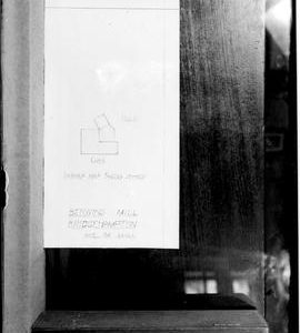 Drawing of curb and rack