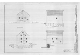Elevations of the building