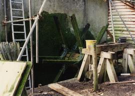 All rim removed, Mapledurham Mill, Mapledurham