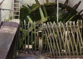 Section of the rim removed, Mapledurham Mill, Mapledurham