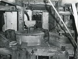 Millstones and machinery, watermill, Kersey