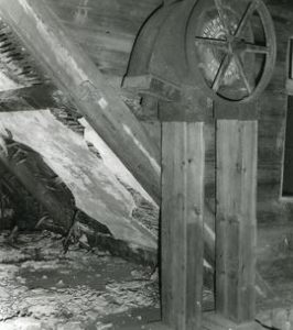 Whitmore and Binyon elevator head, watermill, Kersey