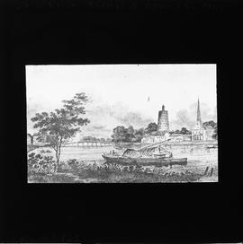 Battersea Bridge and Fowler's Mill