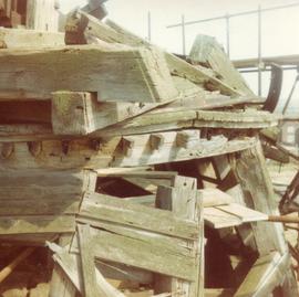 Timber framework, Baker Street Mill, Orsett