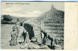 Barry race in the Congo baking