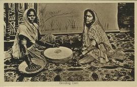 Grinding corn