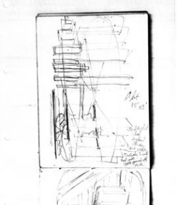 Waterwheel, possibly at Flyford Flavell, Works. Bk 19 no 27